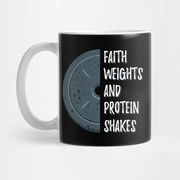 Weight Lifting Protein Shake Fitness Lover Gift by Dolde08